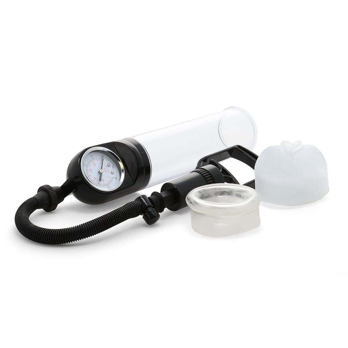 Trigger Man Penis Pump with Air Pressure Gauge - Sunset Novelties